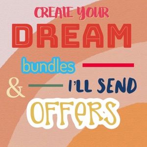 create bundles & i’ll send sweet deals your way😽